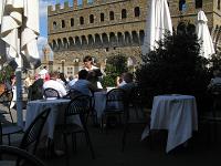IMG_5655 lunch (3b) terrace restaurant at Uffizi
